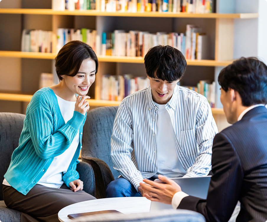 押し売りをしない、相談者目線を大切にした対応