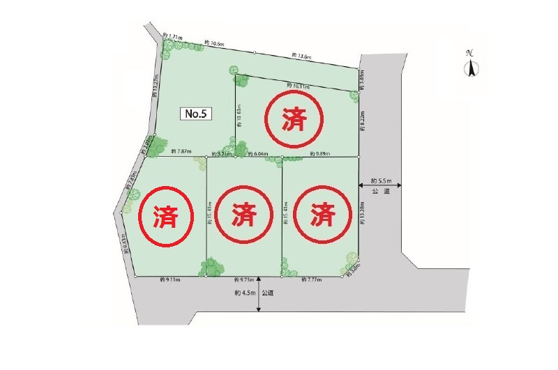 区画図