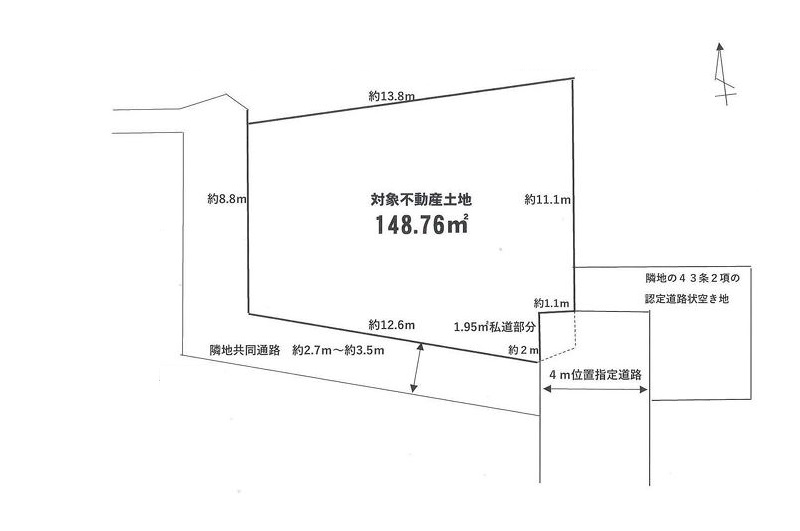 横浜市旭区鶴ヶ峰2丁目 土地