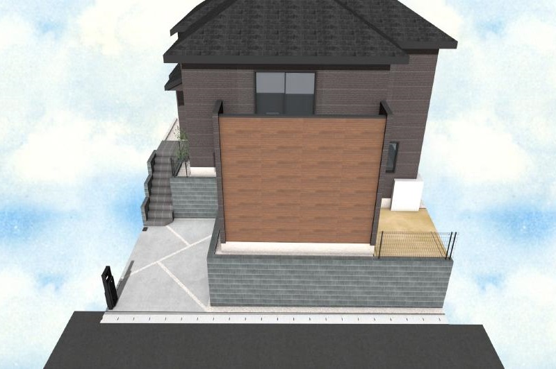 外観完成イメージパース