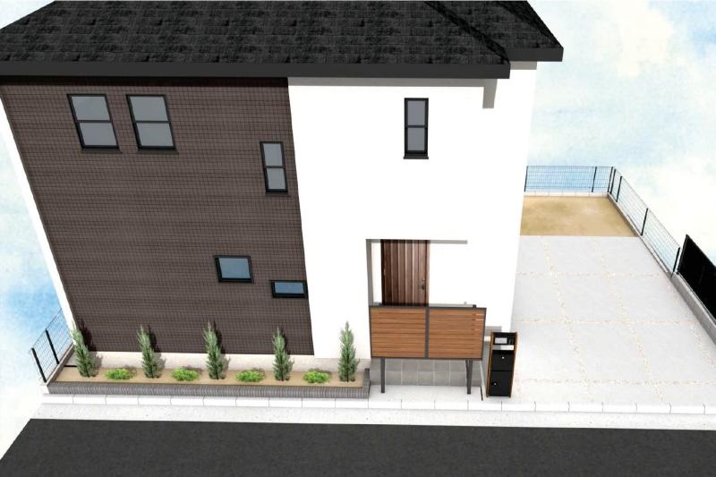 外観完成イメージパース