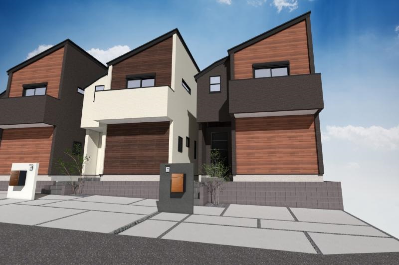 外観完成イメージパース