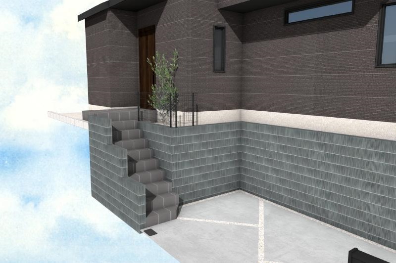 外観完成イメージパース