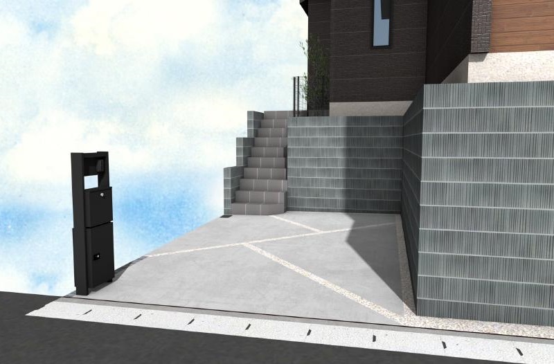 外観完成イメージパース