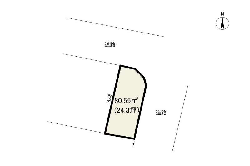 横浜市旭区笹野台1丁目 土地