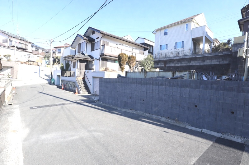 建築前更地＆前面道路