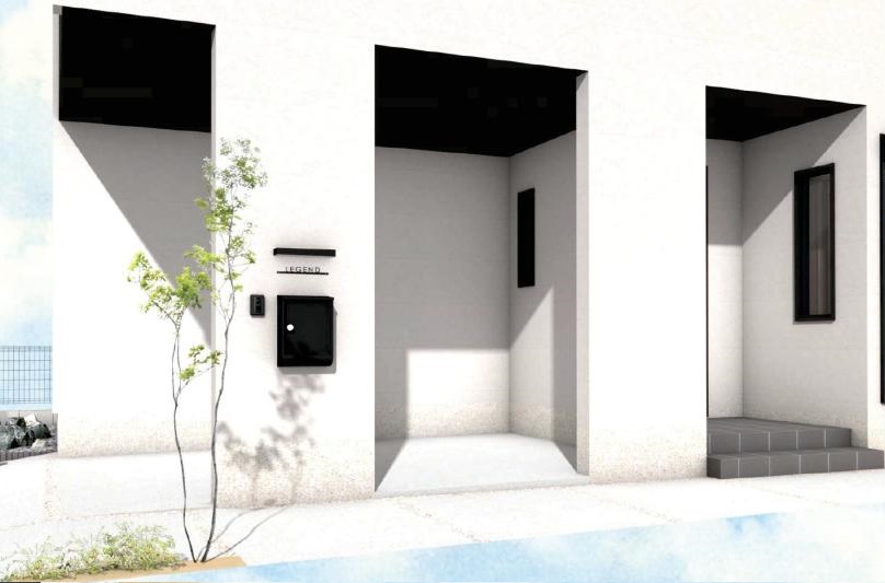 外観完成イメージパース