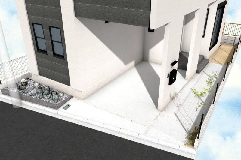 外観完成イメージパース