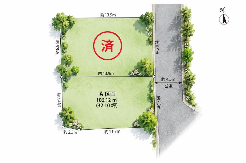 区画図