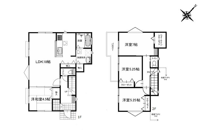 Ｂ号棟間取図
