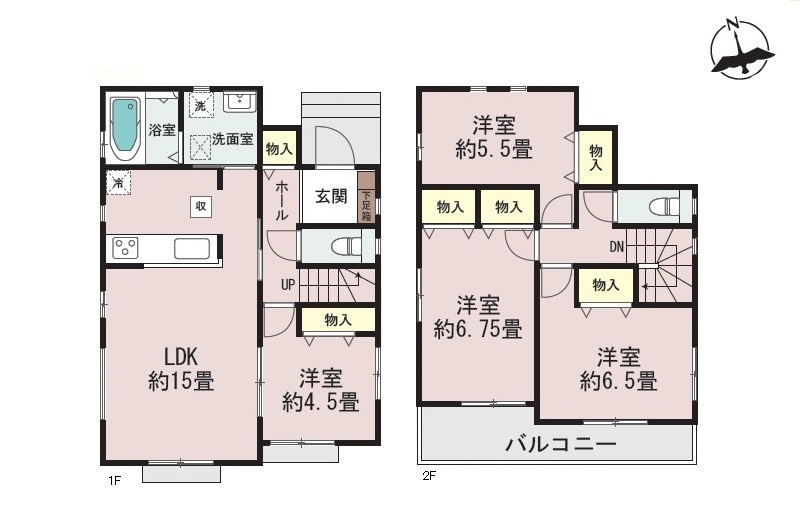 A号棟間取図