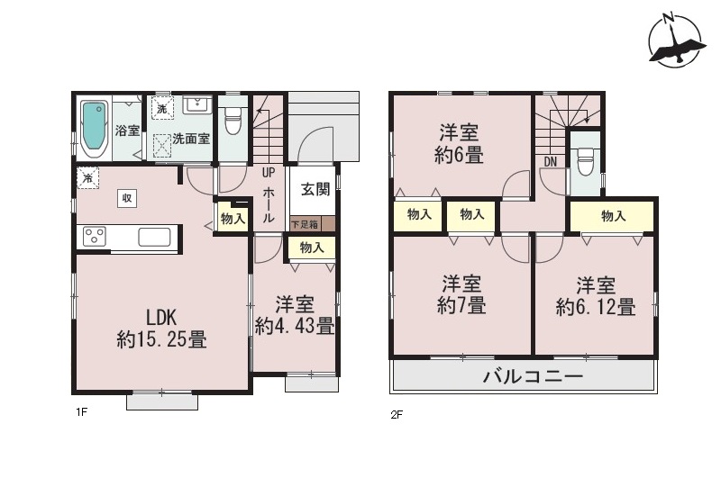 B号棟間取図