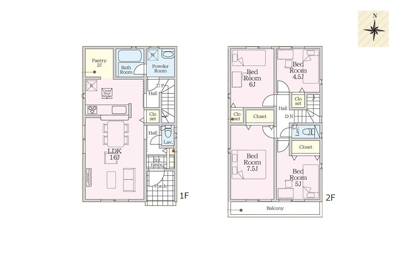 ４号棟間取図