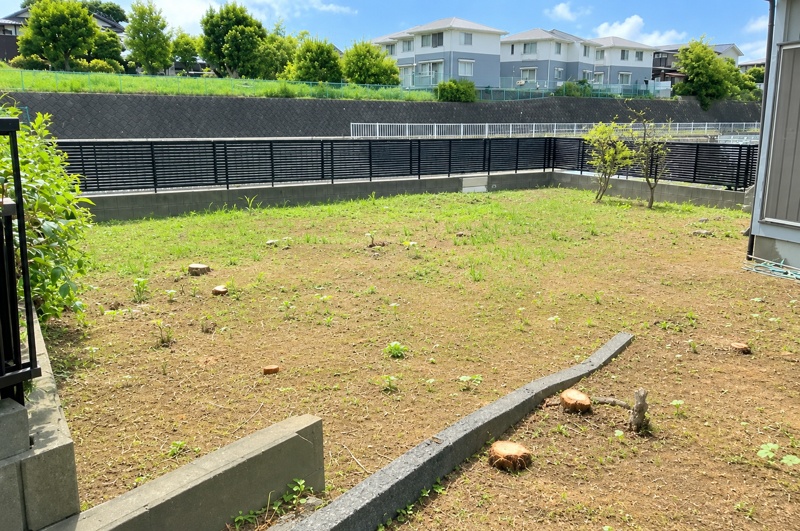 現状建物有・更地渡し