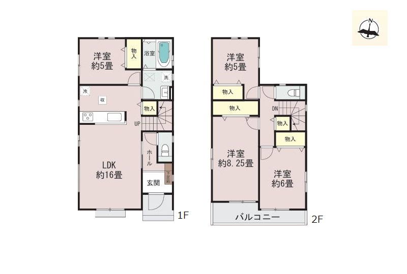A号棟間取図