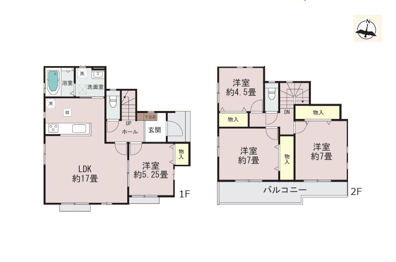 B号棟間取図