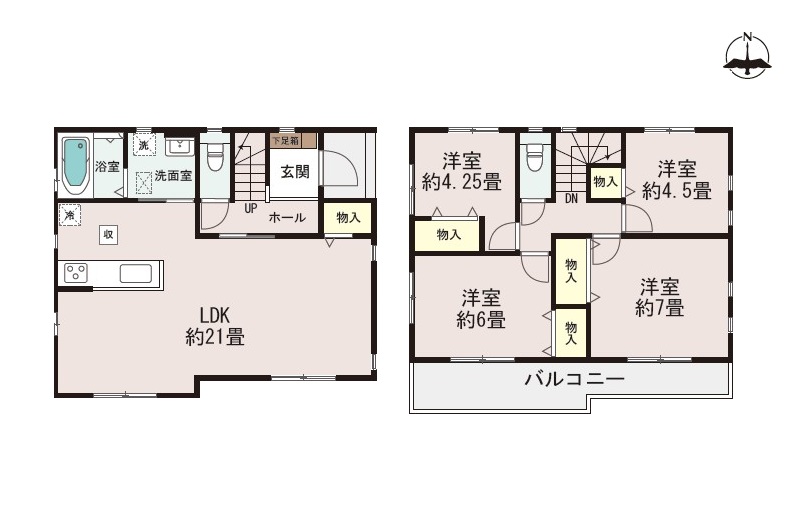 B号棟間取図