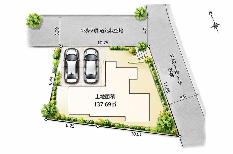 区画図